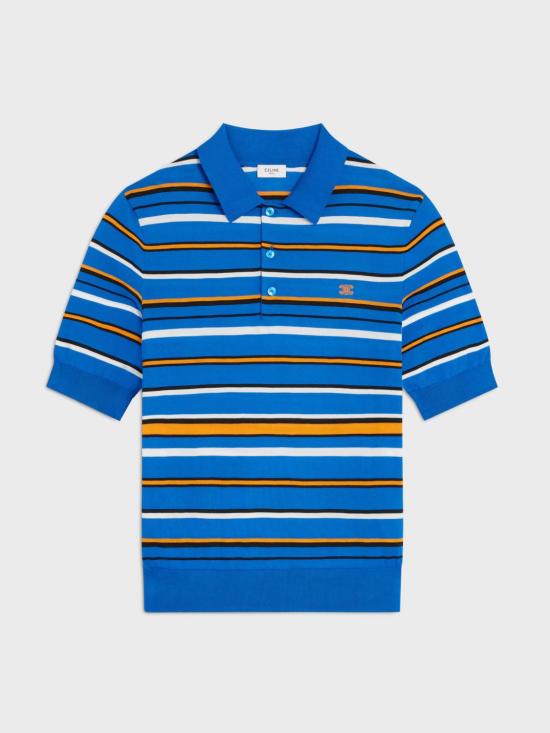 26SS 셀린느 폴로 티셔츠 RY0T7367Y 21BO Blue