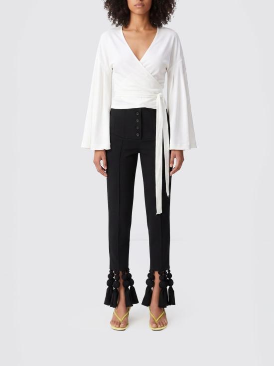 26SS 자크뮈스 긴팔 티셔츠 26ETOW00905AJ00254 100 White