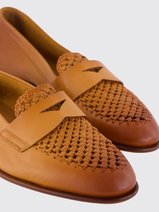 26SS 산토니 로퍼 WUSF72100HAFSYWE C50 Brown - SANTONI