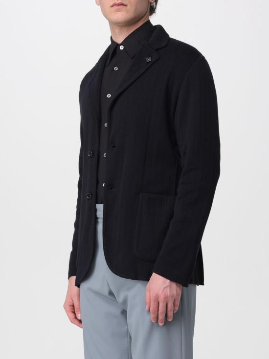 26SS 라르디니 자켓 CNCLJM56PA66005 999 Black - LARDINI
