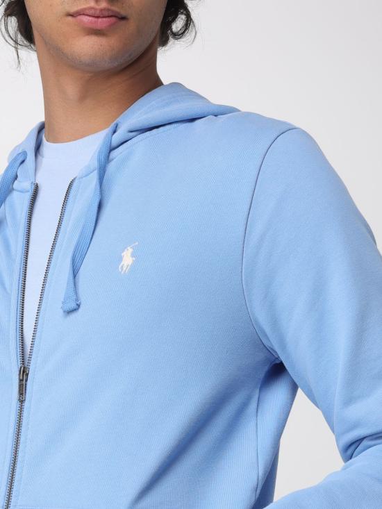26SS 폴로 랄프로렌 후드 티셔츠 710916692 500 Gnawed Blue - POLO RALPH LAUREN