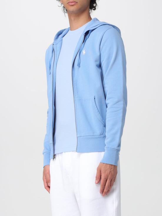 26SS 폴로 랄프로렌 후드 티셔츠 710916692 500 Gnawed Blue - POLO RALPH LAUREN