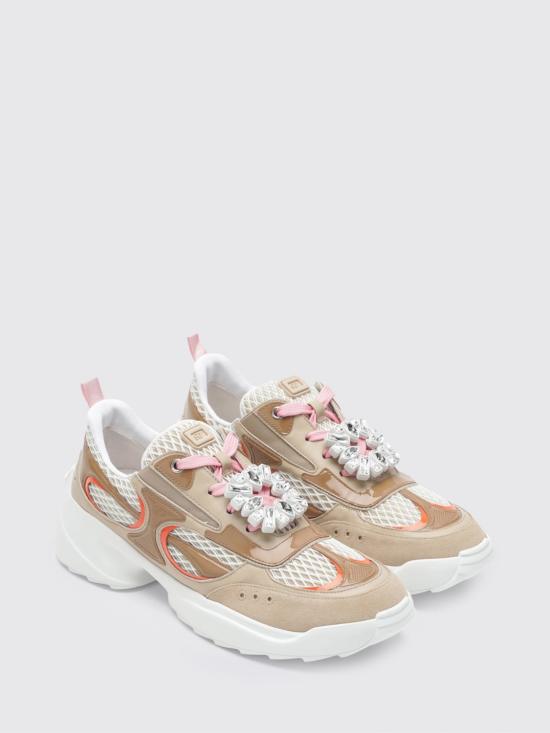 26SS 로저비비에 스니커즈 RVW75640890UZJ 7E16 Beige - ROGER VIVIER