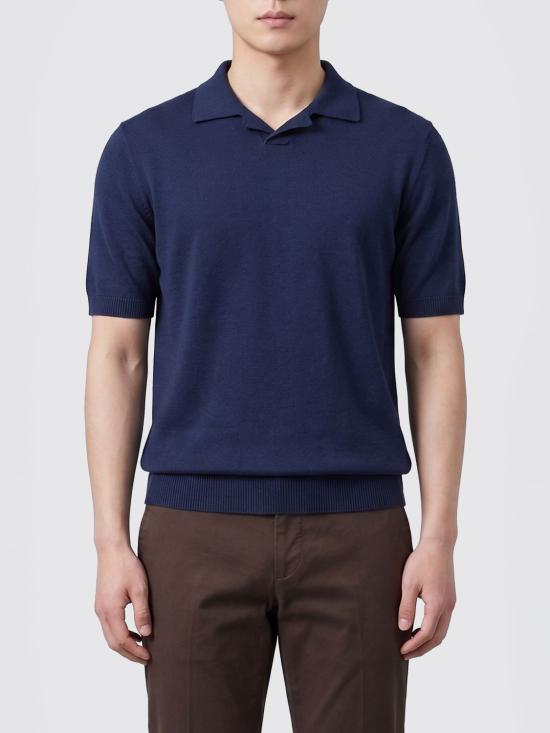 26SS 일레븐티 폴로 티셔츠 M76MAGM40MAG0M001 11 Blue