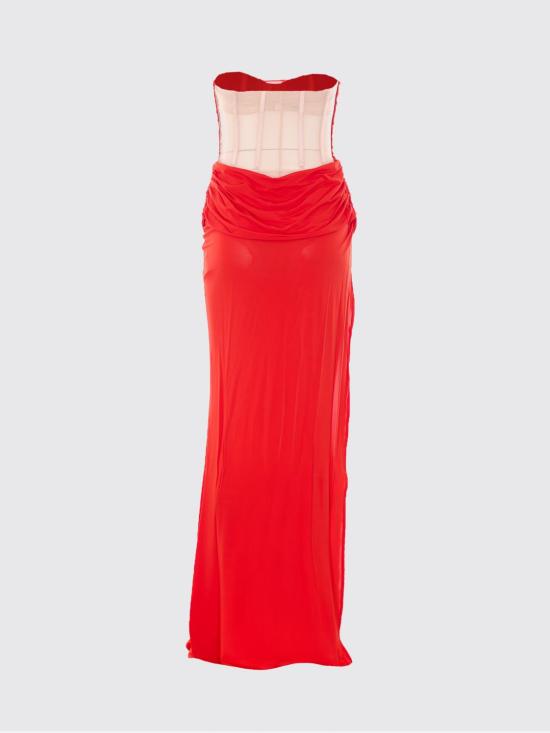 26SS 엘리자베타프랜치 롱 원피스 ABR3562E2 FG2 Natural - ELISABETTA FRANCHI