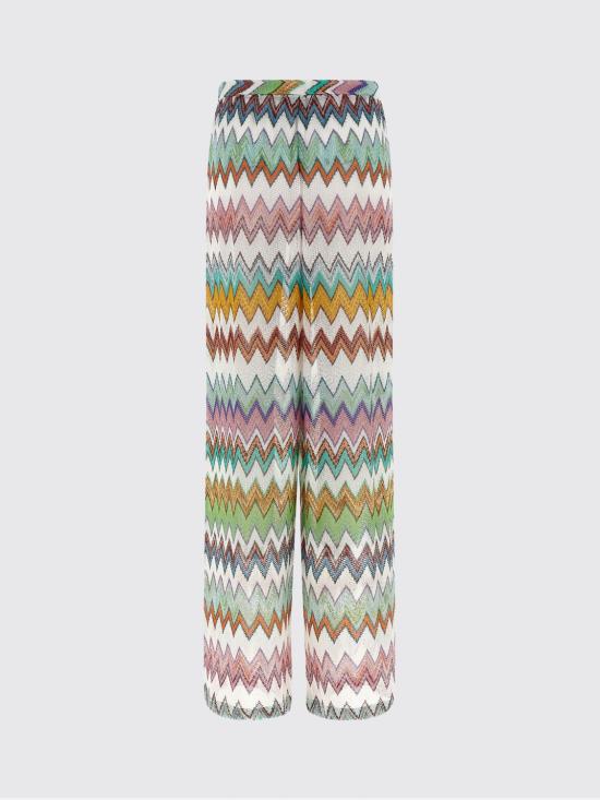 26SS 미소니 팔라초 팬츠 MC25SI01BR014K SM9X5 Multicolor - MISSONI