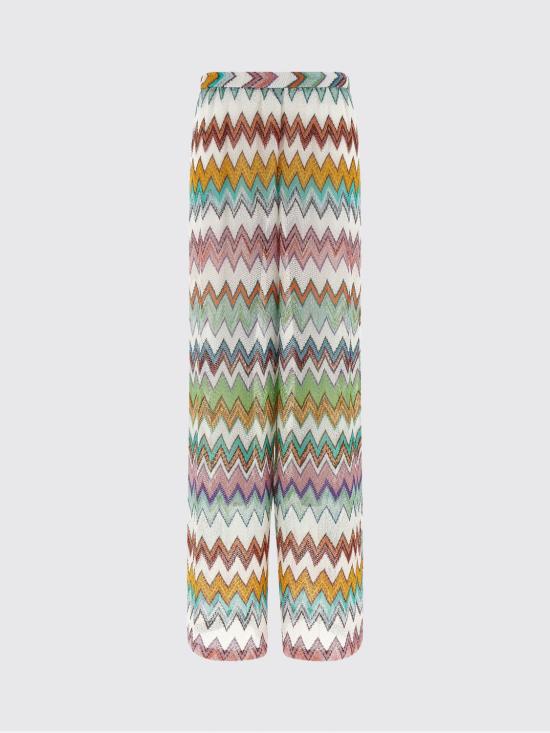 26SS 미소니 팔라초 팬츠 MC25SI01BR014K SM9X5 Multicolor - MISSONI