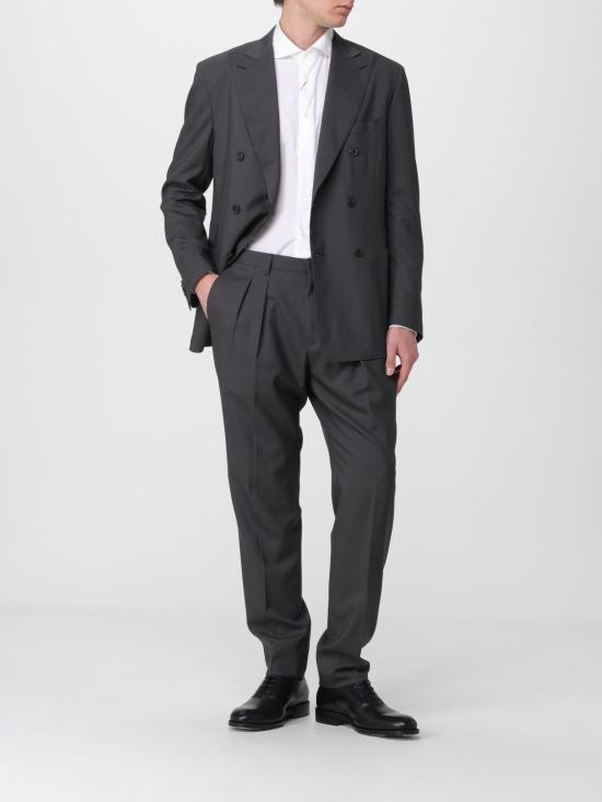 26SS 꼬르넬리아니 수트 세트 27NG012718489 022 Grey - CORNELIANI