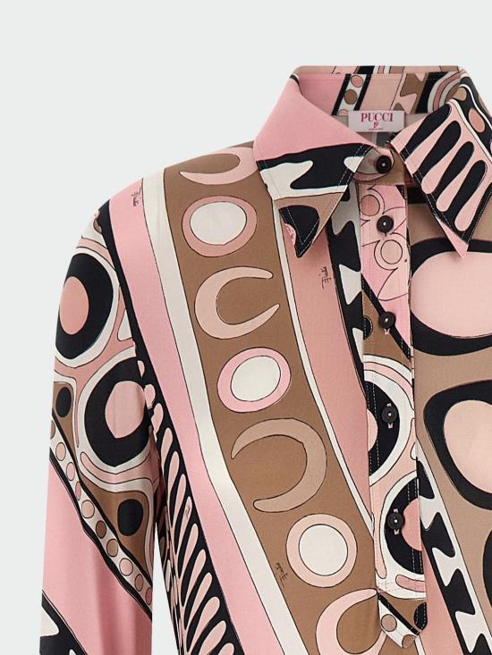 26SS 푸찌 롱 원피스 6HJI656H887 063 Pink - PUCCI