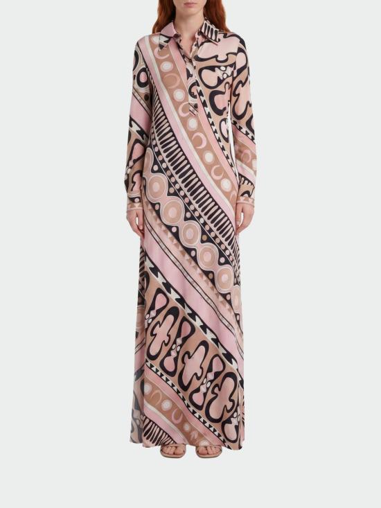 26SS 푸찌 롱 원피스 6HJI656H887 063 Pink