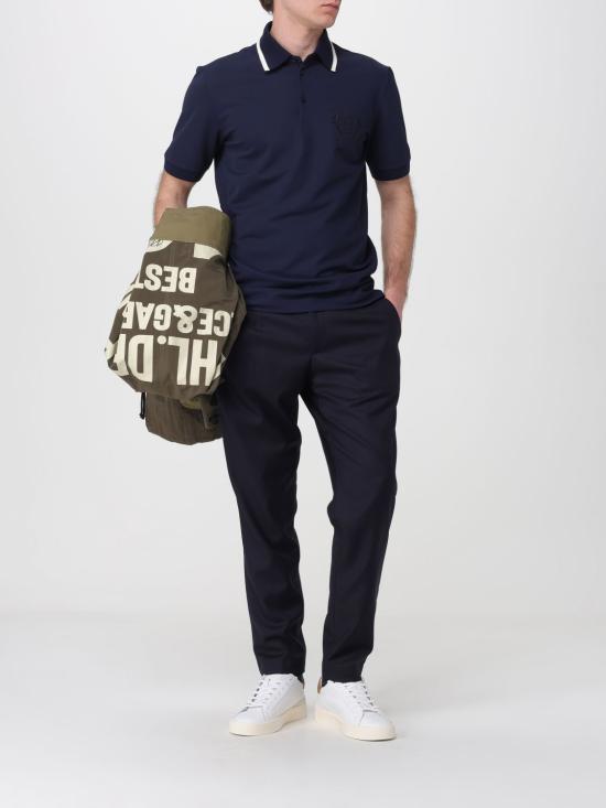 26SS 돌체앤가바나 폴로 티셔츠 G8SW8ZHU7WZ B0665 Blue - DOLCE & GABBANA