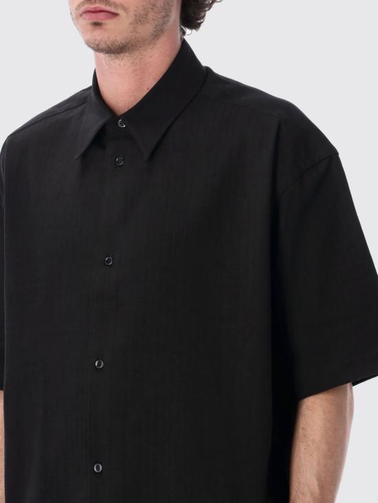 26SS 스튜디오 니콜슨 셔츠 SANKOSNM1267 Black - STUDIO NICHOLSON