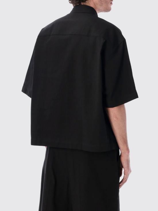 26SS 스튜디오 니콜슨 셔츠 SANKOSNM1267 Black - STUDIO NICHOLSON