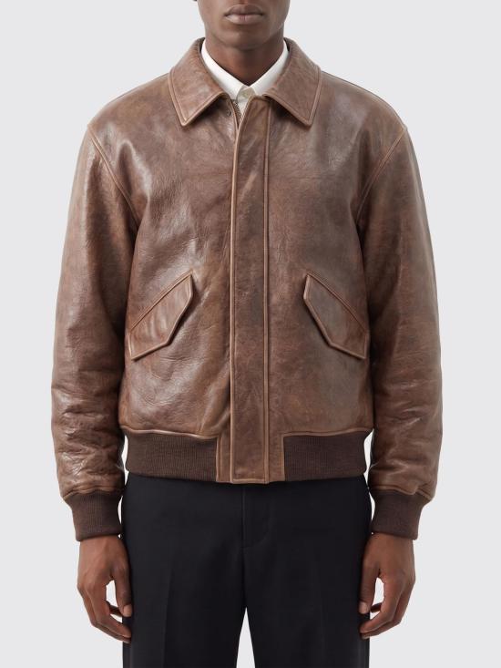 26SS 생로랑 자켓 798521YCSX2 2800 Brown
