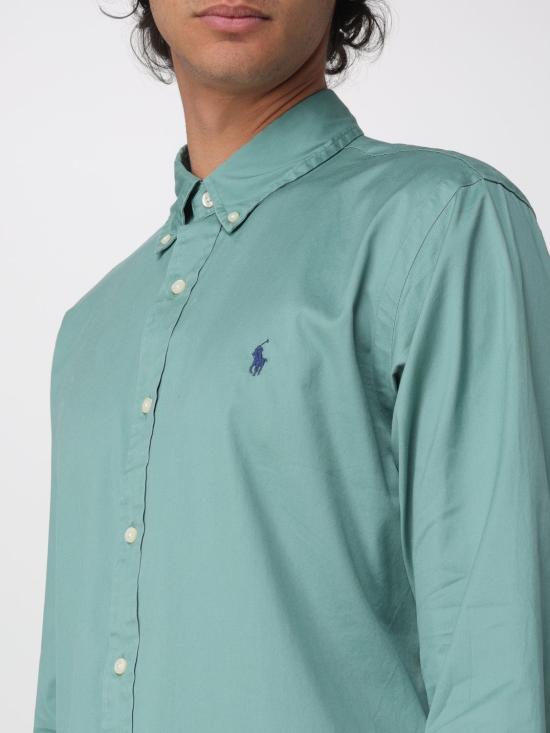 26SS 폴로 랄프로렌 긴팔 셔츠 710B20512 009 Forest Green - POLO RALPH LAUREN