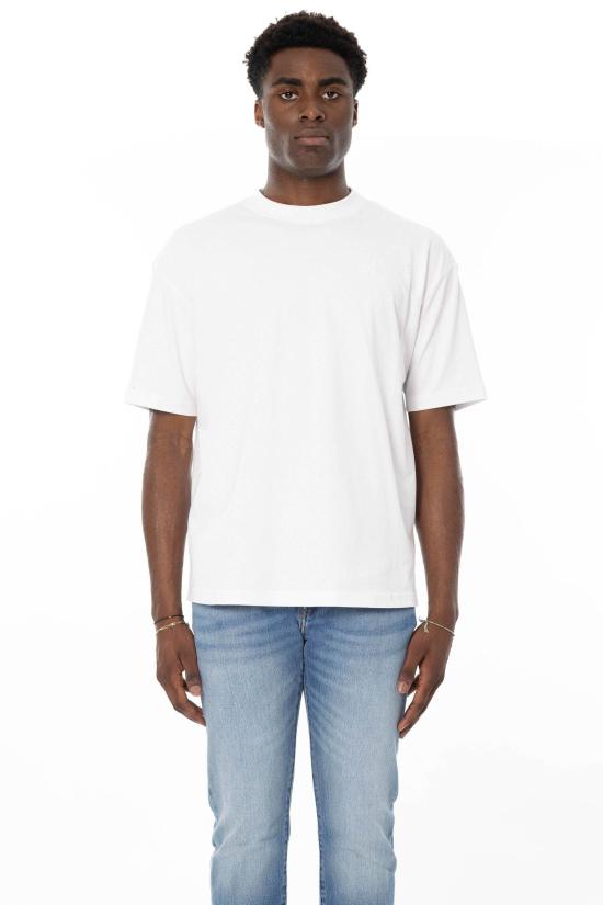 26SS 디젤 맥시 오발 D 자수 티셔츠 A11302 0HGAM SS26 100 White