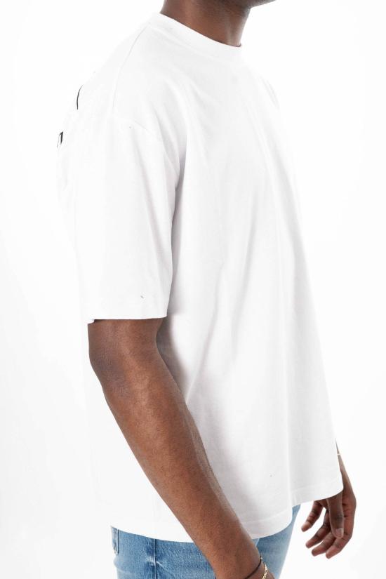 26SS 디젤 맥시 오발 D 자수 티셔츠 A11302 0HGAM SS26 100 White - DIESEL