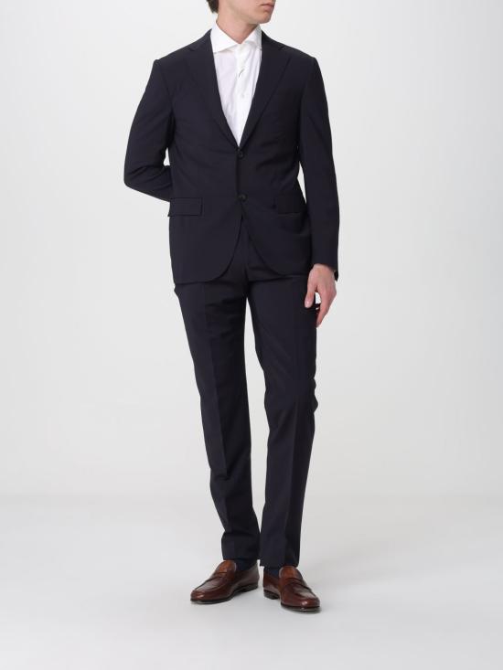 26SS 꼬르넬리아니 수트 세트 277G692718563 001 Blue - CORNELIANI