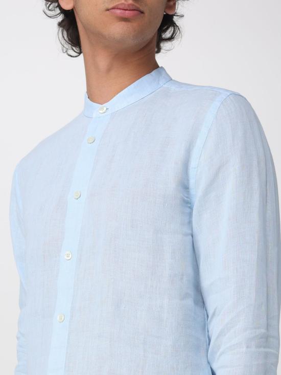 26SS 120 리노 긴팔 셔츠 33ALIM1159000011533ALIM 000205 Blue - 120 LINO