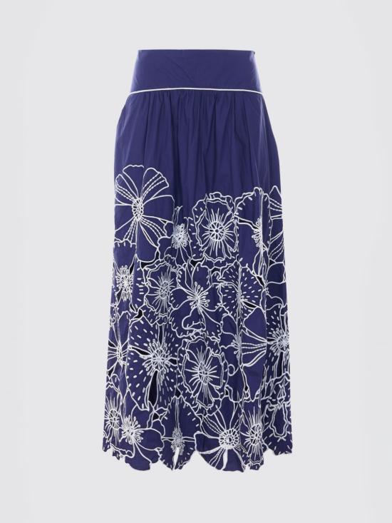 26SS 팜 리오 스커트 349119 L0003 Blue - FARM RIO