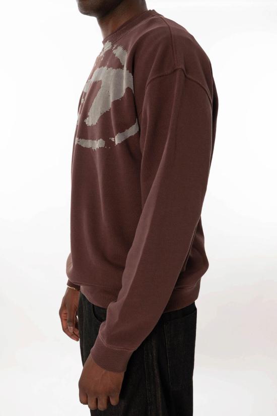 26SS 디젤 S 박스트 N5 스웨트셔츠 A13051 0DMBU 61J Brown - DIESEL