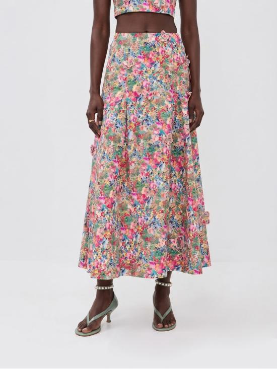 26SS 팜 리오 스커트 335843 26073 Multicolor