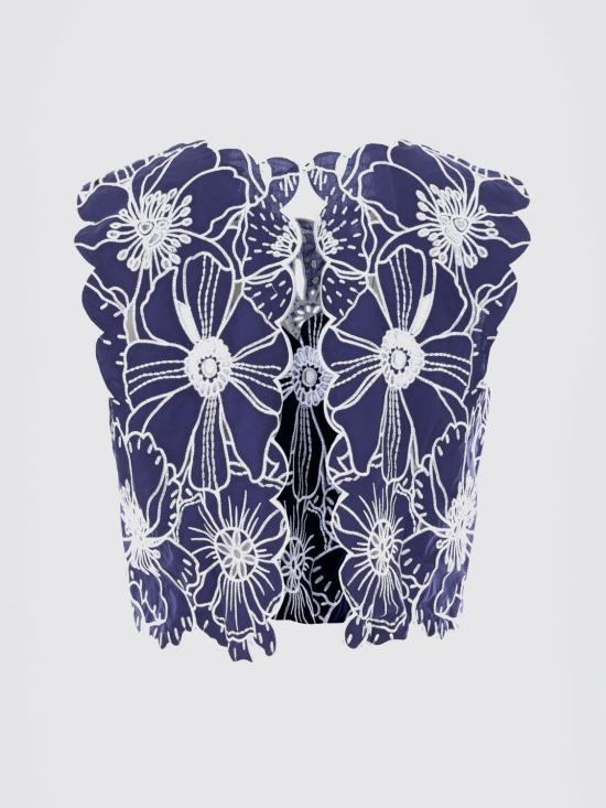 26SS 팜 리오 탑 349118 L0003 Blue - FARM RIO