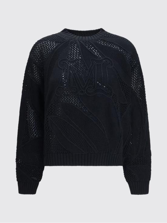 26SS 막스마라 스웨터 2611361112600 002 Black - MAX MARA