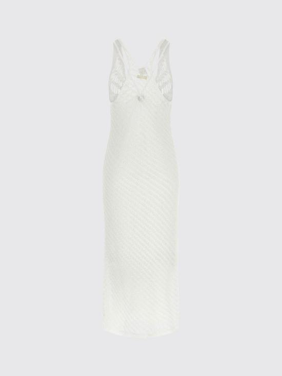 26SS 핑코 롱 원피스 106477A36H ZI6 White - PINKO