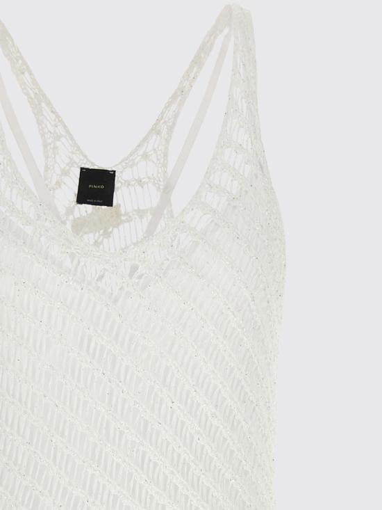 26SS 핑코 롱 원피스 106477A36H ZI6 White - PINKO