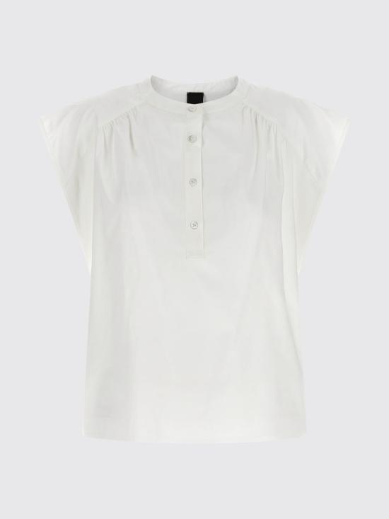 26SS 핑코 반팔 티셔츠 107004A2LD Z05 White - PINKO