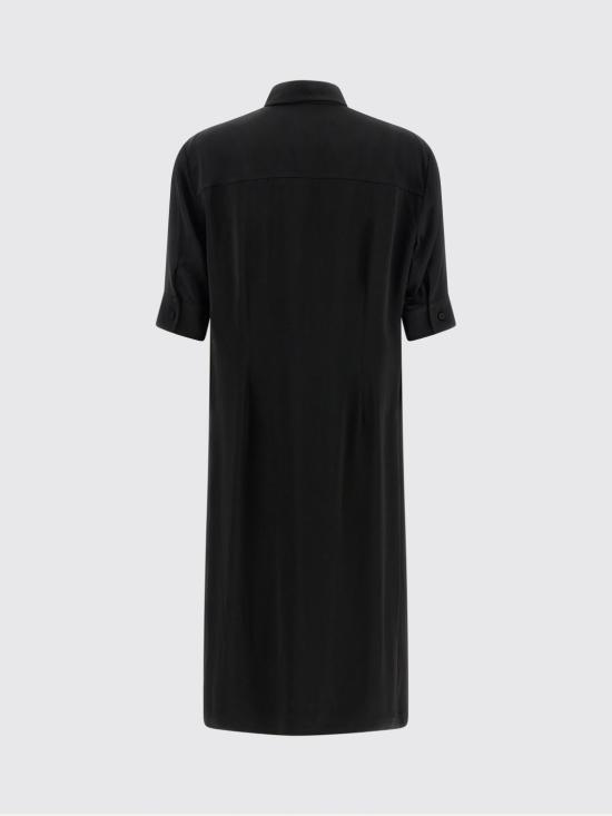 26SS 질샌더 롱 원피스 J04DL0001J65022 001 Black - JIL SANDER