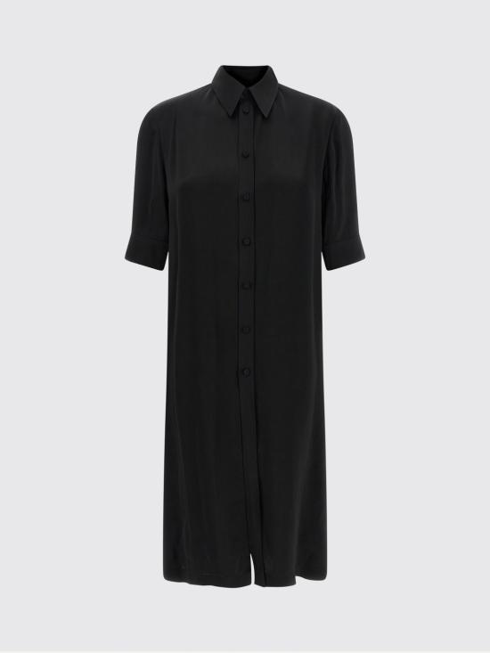 26SS 질샌더 롱 원피스 J04DL0001J65022 001 Black - JIL SANDER