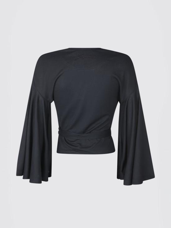 26SS 자크뮈스 긴팔 티셔츠 26ETOW00905AJ00254 990 Black - JACQUEMUS