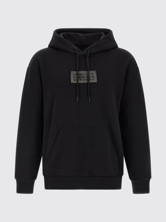 26SS MM6 메종마르지엘라 후드 티셔츠 SH2GU0034M25014 900 Black - MM6 MAISON MARGIELA
