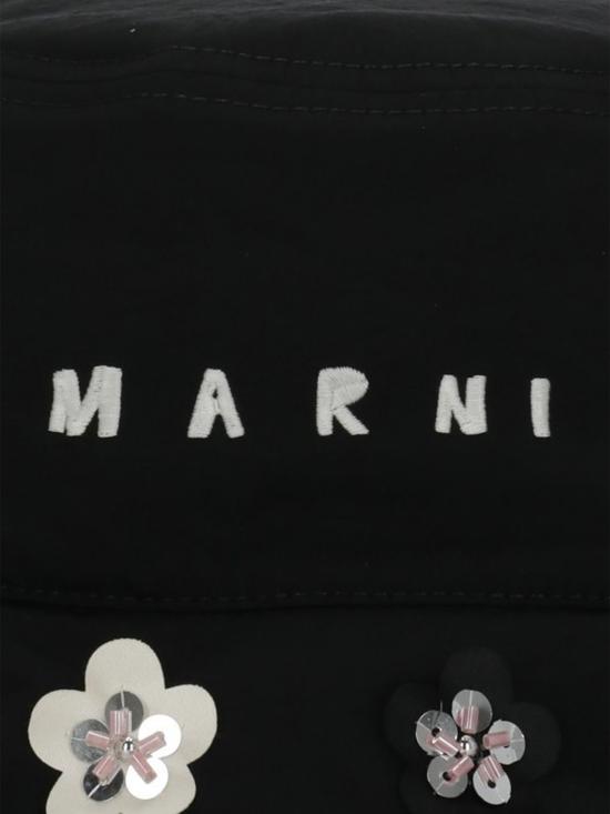 26SS 마르니 모자 CLMC0055XSUTN934 00N99 Black - MARNI
