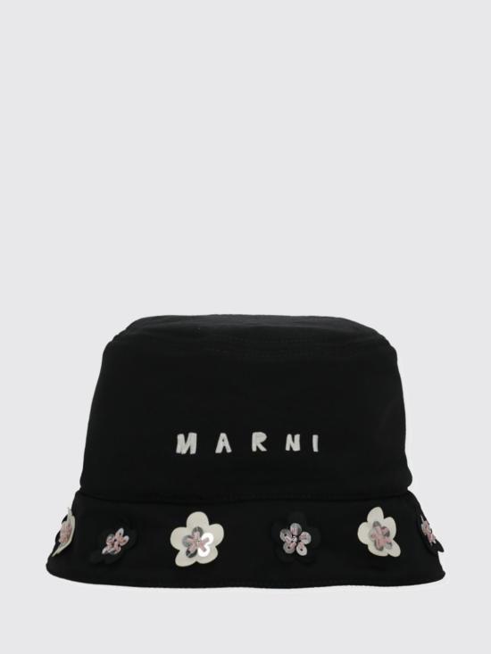 26SS 마르니 모자 CLMC0055XSUTN934 00N99 Black