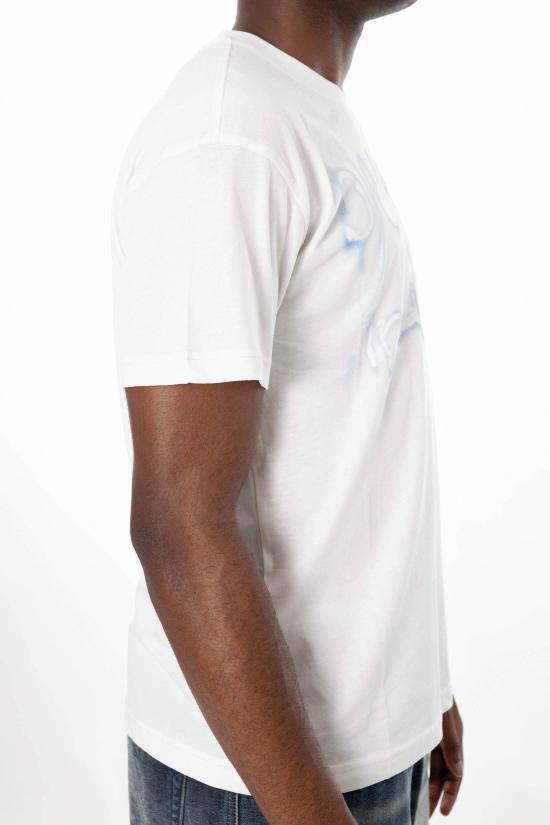 26SS 디젤 반팔 티셔츠 A20511 0QIAM 100 White - DIESEL
