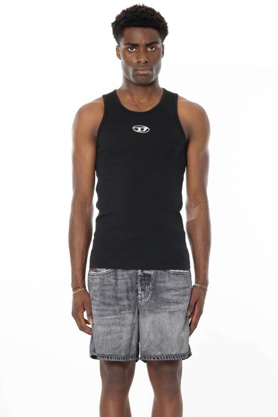 26SS 디젤 로고 코튼 탱크 탑 A217420JMBA 900