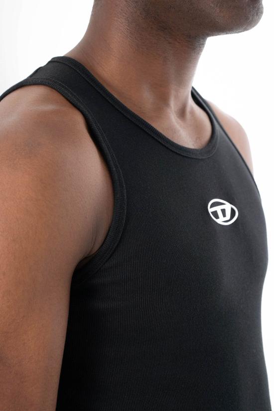 26SS 디젤 로고 코튼 탱크 탑 A217420JMBA 900 - DIESEL