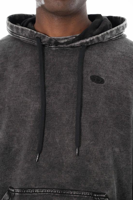 26SS 디젤 s-boxt-hood-den 후드티셔츠 A19325 0KIBZ 9XXA - DIESEL