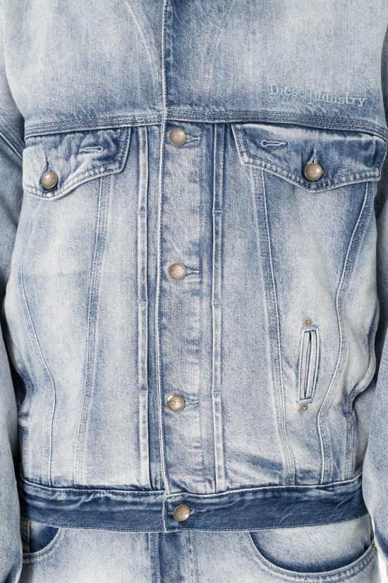 26SS 디젤 D-덴버-Fsi1 트러커 재킷 인 미디엄-라이트 스켈레톤 데님 A23850 09P29 01 Denim - DIESEL