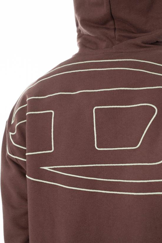 26SS 디젤 S 맥스 후드 메고발 D 후드 A11304 0GYCJ 61J Brown - DIESEL