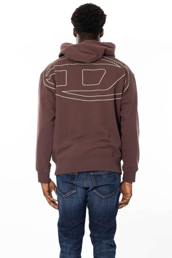 26SS 디젤 S 맥스 후드 메고발 D 후드 A11304 0GYCJ 61J Brown - DIESEL