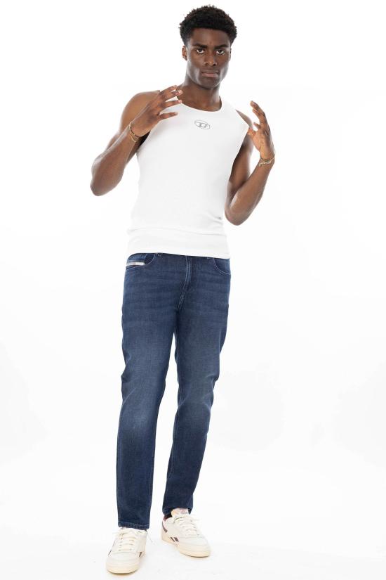 26SS 디젤 로고 코튼 탱크 탑 A217420JMBA 141 White - DIESEL