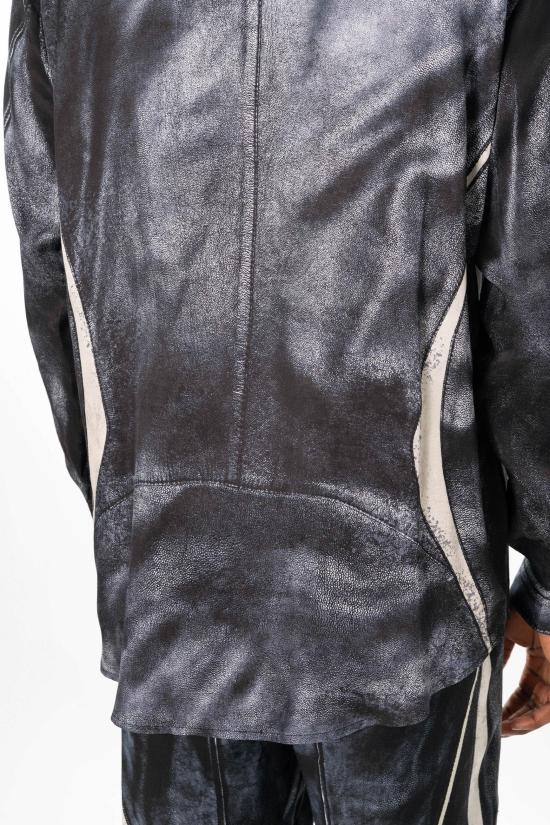 26SS 디젤 Printed viscose front zip closure 자켓 A21016 0BMCZ 9XX - DIESEL