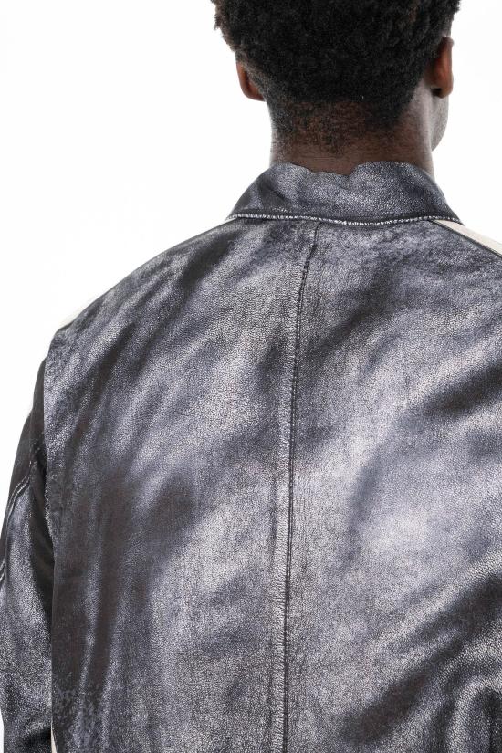 26SS 디젤 Printed viscose front zip closure 자켓 A21016 0BMCZ 9XX - DIESEL