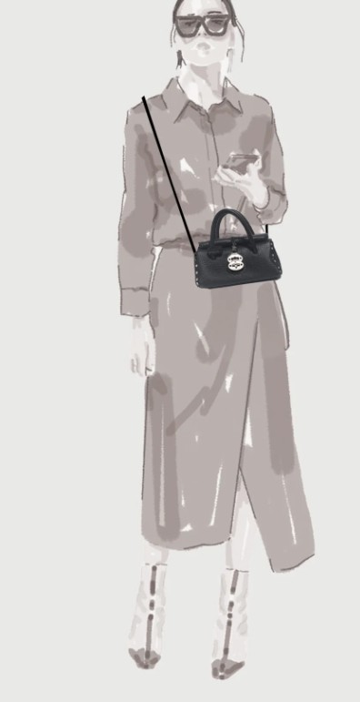 26SS 자넬라토 가방 068750 BABY 11200000Z0231 Brown amaretto - ZANELLATO