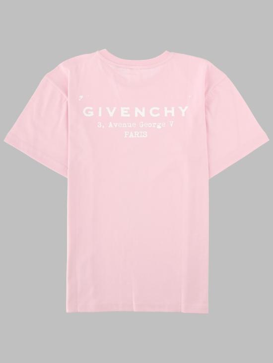 26SS [키즈] 지방시 티셔츠 H31075K 44Z PINK - GIVENCHY