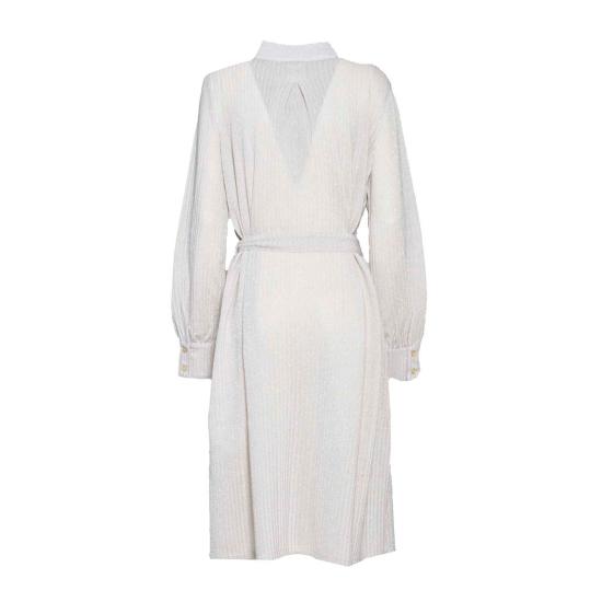 26SS 미소니 미디 원피스 DS23WG6BBR00WN S01AV Beige - MISSONI